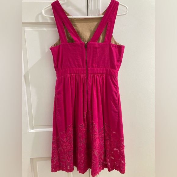 Bright Pink Cocktail Dress - Size 2 - Perfect for Summer - Picture 2 of 6